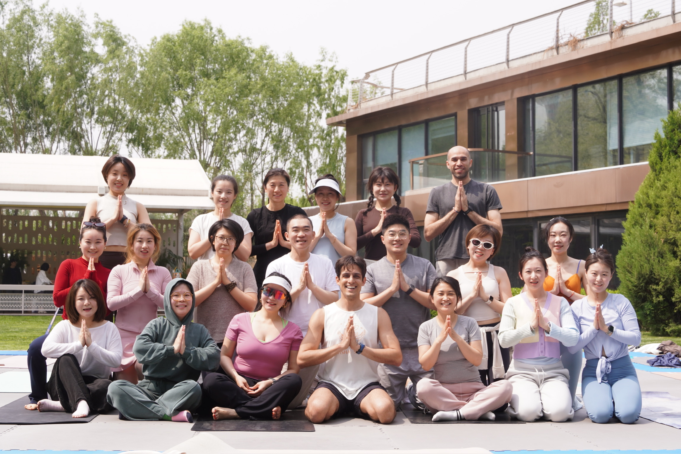 City skyline view from studio